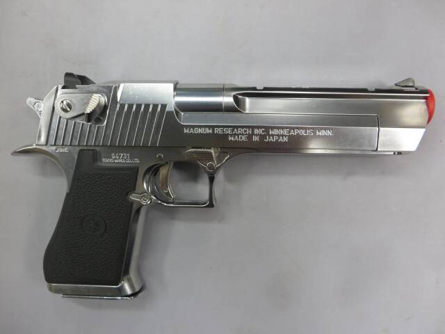 【東京マルイ】デザートイーグル50AE クロームステンレス