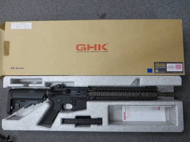 GHK】M4 RIS2 GBBR (Daniel Defense Official Licensed)