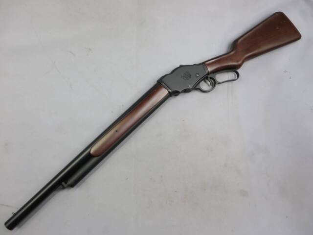【S&T】ウィンチェスターM1887 木製ストック レバーアクション ガス・ショットガン