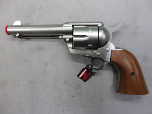 【東京マルイ】SAA.45 シビリアン シルバー モデル エアーリボルバーPRO
