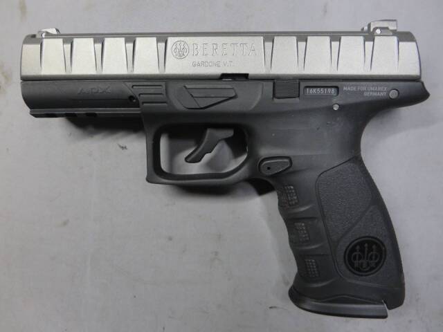 【UMAREX】ベレッタ APX メタルグレー CO2