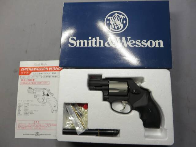 【タナカ】S&W M360 PD 1 7/8in ABS + セラコート 少量限定製品