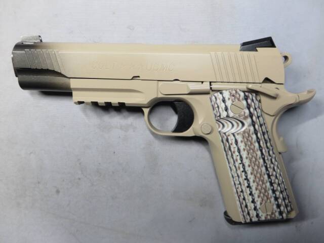 【東京マルイ】M45A1 CQBピストル・ダメージ塗装