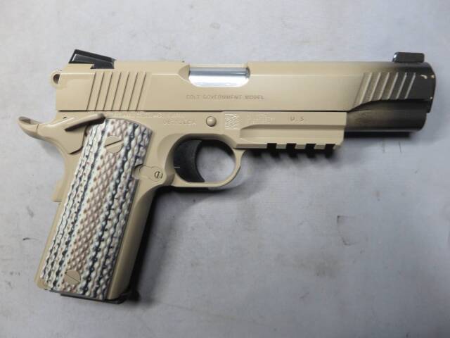 【東京マルイ】M45A1 CQBピストル・ダメージ塗装