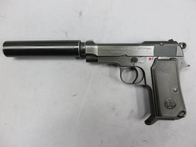 【ウエスタンアームズ】ベレッタM1934 サイレンサー リアルスチール 24挺限定