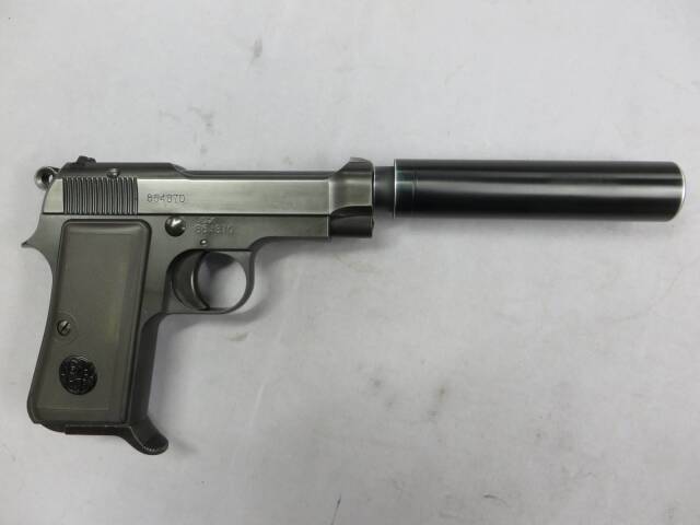 【ウエスタンアームズ】ベレッタM1934 サイレンサー リアルスチール 24挺限定