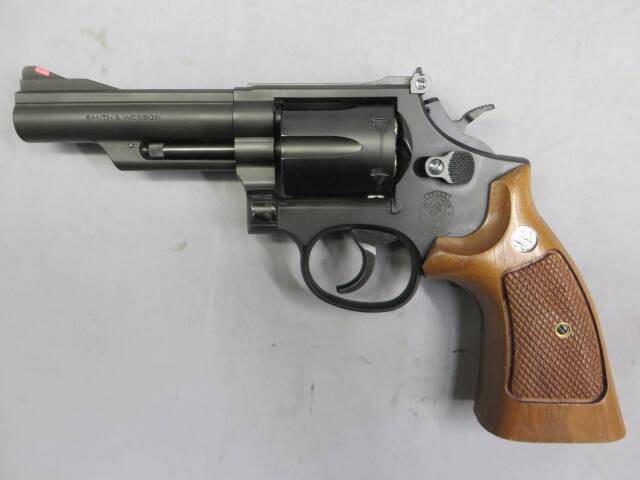 【タナカ】S&W M19 コンバットマグナム 4in HW Ver.3・+Weight 木製グリップ