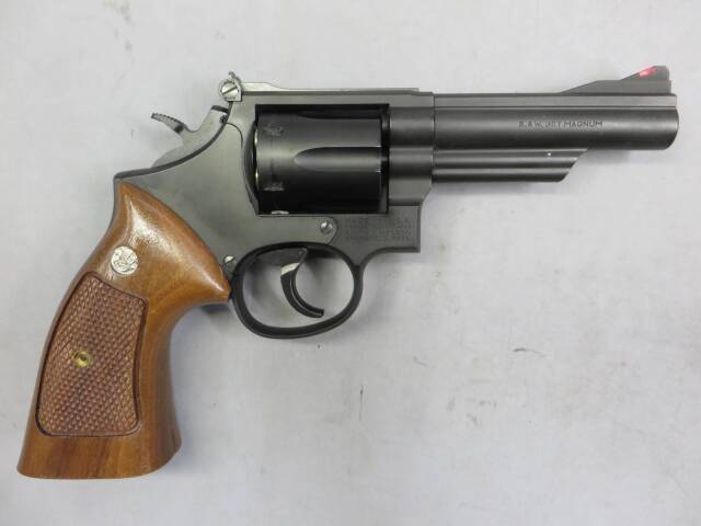 タナカ S&W M19 コンバットマグナム 4インチ HW 木製グリップ付 タナカ モデルガン S&W M19 4インチ コンバットマグナム HW Ver