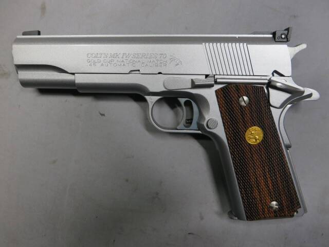 【ウエスタンアームズ】コルト ゴールドカップ ナショナルマッチ シルバー