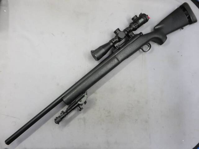 【タナカ】M24 SWS カートリッジ・スコープ・バイポッド・バトラーキャップ