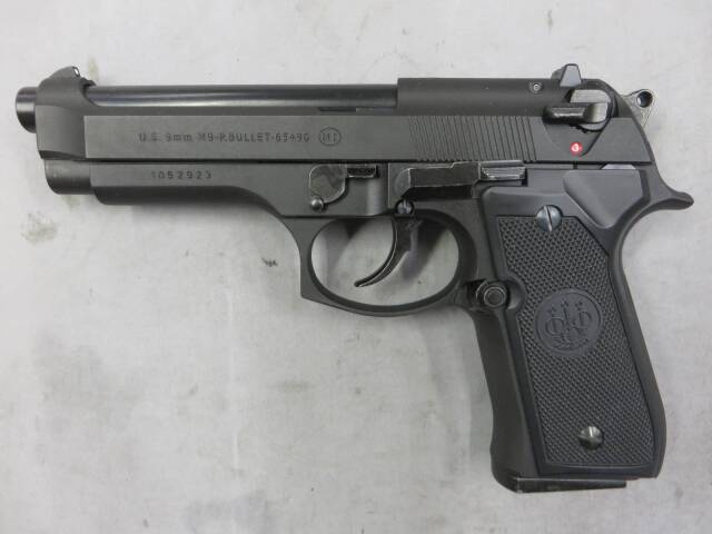 【マルシン】M9 ブラック HW　モデルガン