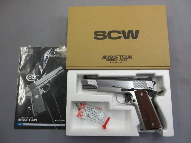 ウエスタンアームズ】SCW2006REMIX ギルデッドV12 シルバー 限定製品