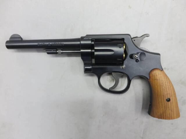 【ハートフォード】S&W ビクトリーモデル HW ブルーブラック 5インチ  モデルガン