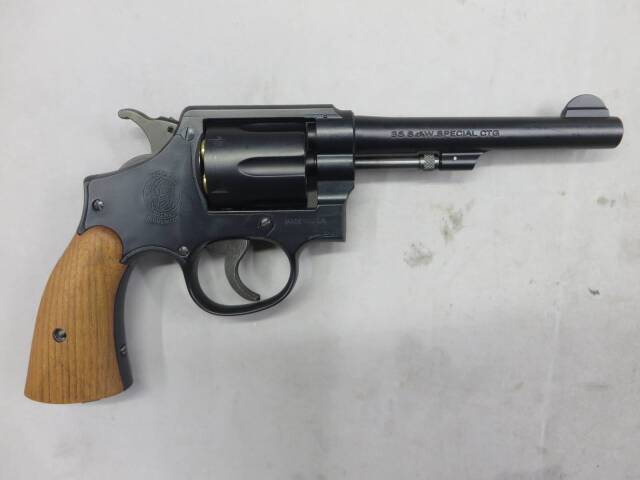 【ハートフォード】S&W ビクトリーモデル HW ブルーブラック 5インチ  モデルガン