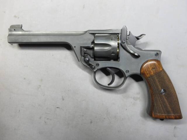 【マルシン】エンフィールド No.2 Mk1  エクセレント HW 木製グリップ仕様 モデルガン