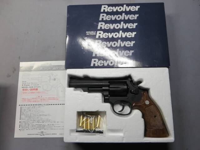 タナカ】S&W M19 コンバットマグナム 4in HW Ver.3 モデルガン