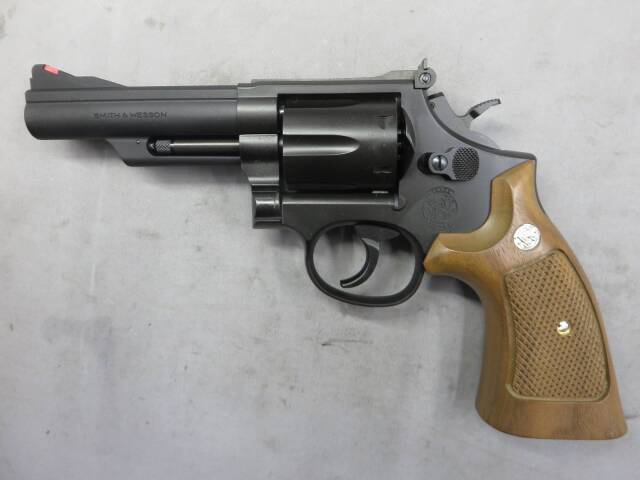 【タナカ】S&W M19 コンバットマグナム 4in HW Ver.3・+Weight 木製グリップ