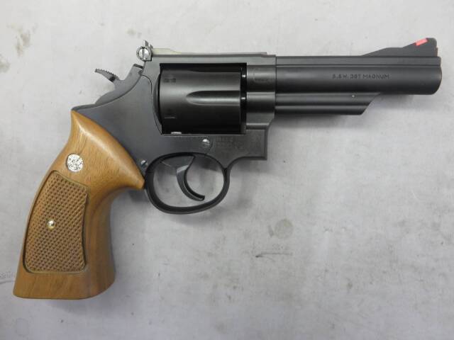 【タナカ】S&W M19 コンバットマグナム 4in HW Ver.3・+Weight 木製グリップ
