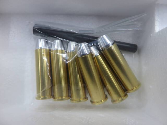 【タナカ】コルトパイソン.357mag 4in R-model HW・+Weightウォールナット 木製グリップ モデルガン