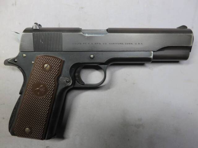 【ウエスタンアームズ】コルトガバメント Pre70 (リアルスチール)