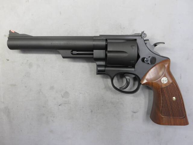 【タナカ】S&W　M29 6.5in カウンターボアード HW ダーティハリー +Weight ウォールナット グリップモデルガン