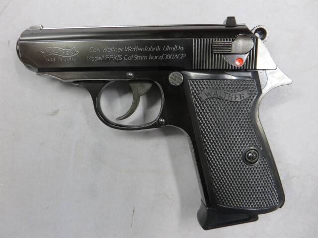 マルゼン】ワルサー ニューPPK/S ブラックメタル