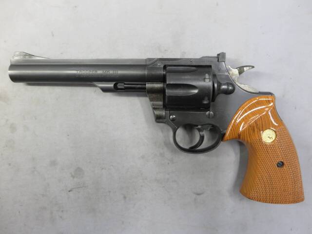 【MGC】コルト トルーパー MK3 6in SRH（スーパーリアルHW） ・木製グリップ　モデルガン