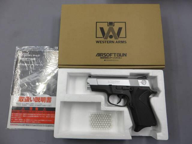 【ウエスタンアームズ】S&W ショーティ40　2トーン