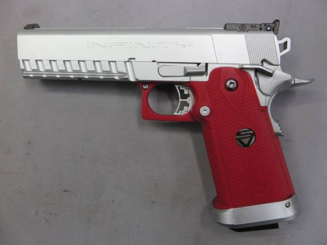 【ウエスタンアームズ】SVインフィニティ エクセラレーター フルーテッド シルバー