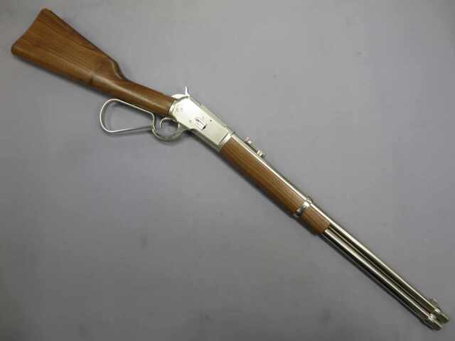 【マルシン】ウィンチェスターM1892 FFFL シルバー　ガス・レバーアクション