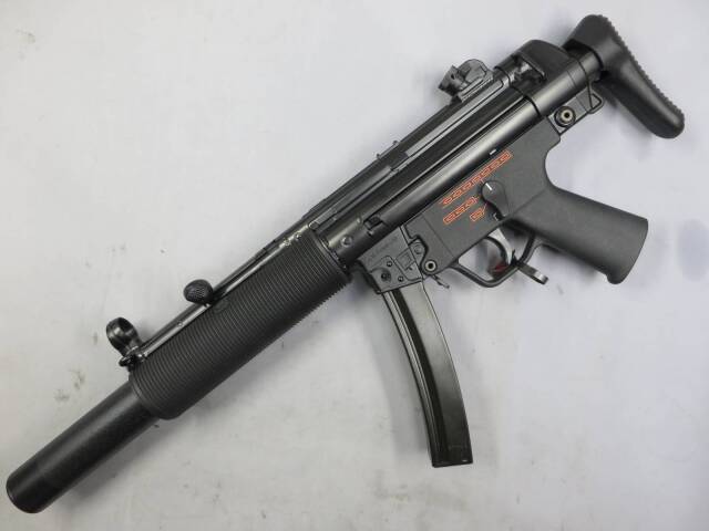 東京マルイ】MP5SD6・マウントベース・ストックベース・レイルハンド