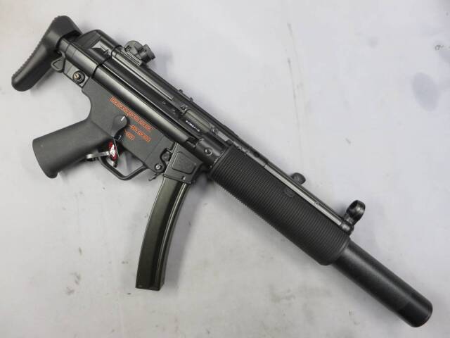 東京マルイ】MP5SD6・マウントベース・ストックベース・レイルハンド