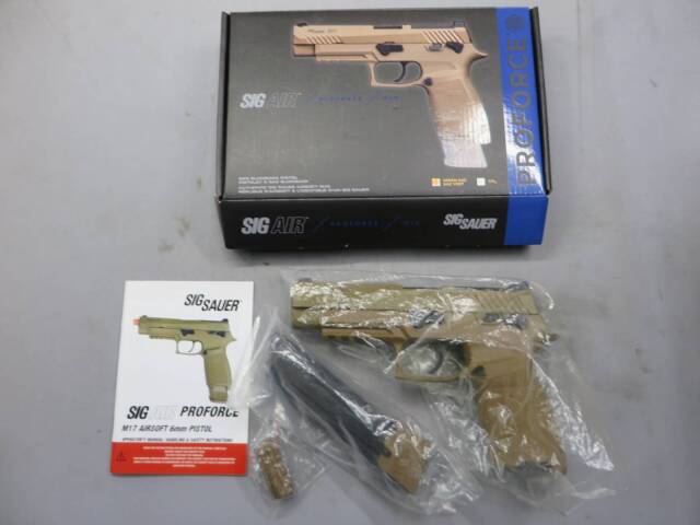 【SIG AIR・VFC】P320-M17 PROFORCE メタルスライド・ SIG SAUER アメリカ陸軍最新型制式採用拳銃