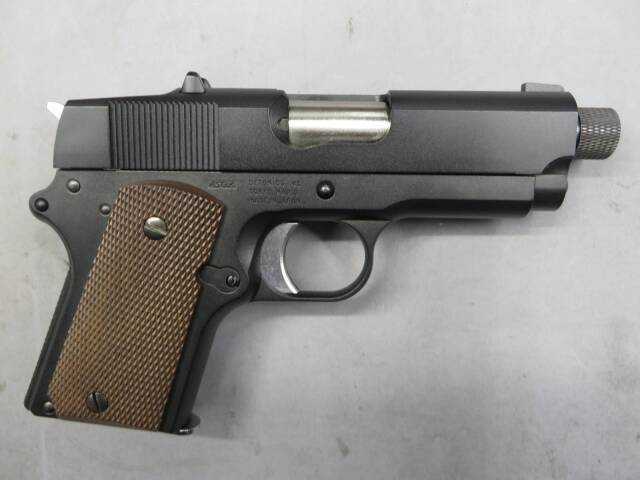 【東京マルイ】デトニクス.45 コンバットマスター ブラック・サイレンサー対応メタルアウターバレル