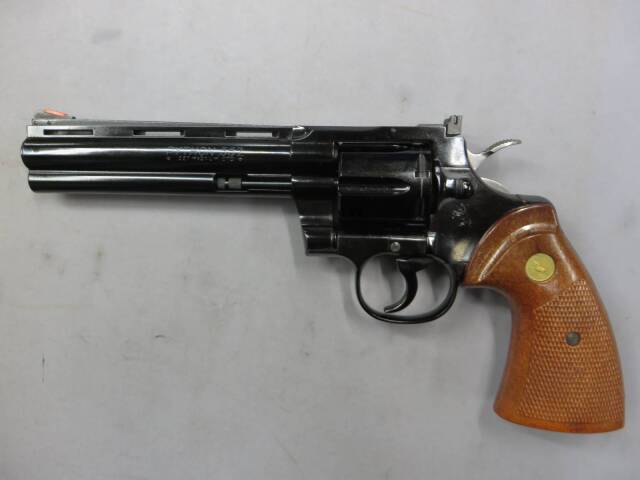 【タナカ】コルトパイソン.357mag 6in スチールジュピターフィニッシュ