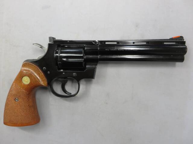 【タナカ】コルトパイソン.357mag 6in スチールジュピターフィニッシュ