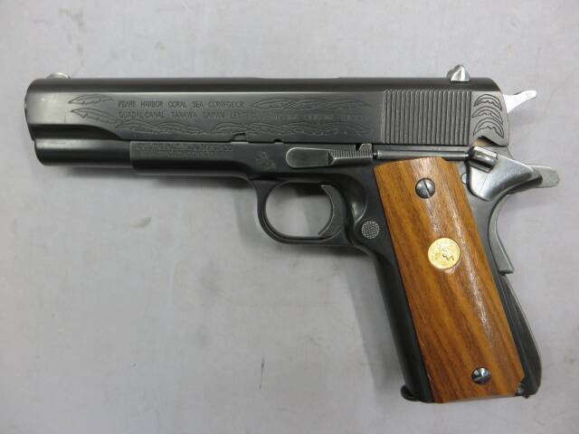 【MGC】コルトM1911A1 第二次世界大戦記念モデル・ブルーイング モデルガン