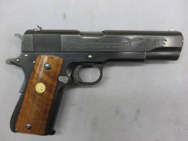 【MGC】コルトM1911A1 第二次世界大戦記念モデル・ブルーイング モデルガン