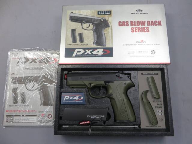 【東京マルイ】PX4 ・リアル刻印 ODフレーム カスタム