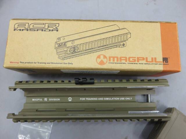 【KSC】MASADA CQB TAN・MAGPUL Alloyハンドガード 他