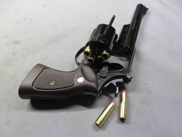 【マルシン】S&W M29 6.5in Wディープブラックプラグリップ リアルXカートリッジ
