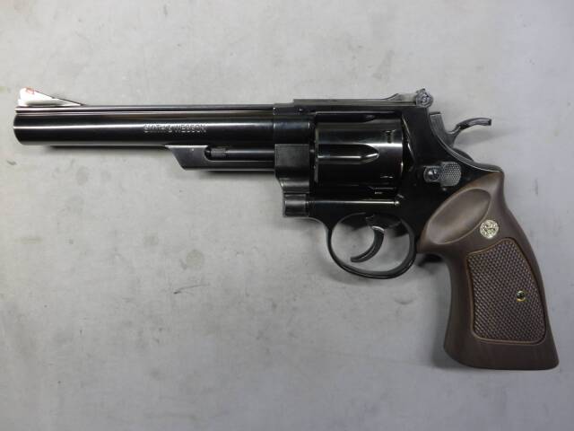 【マルシン】S&W M29 6.5in Wディープブラックプラグリップ リアルXカートリッジ