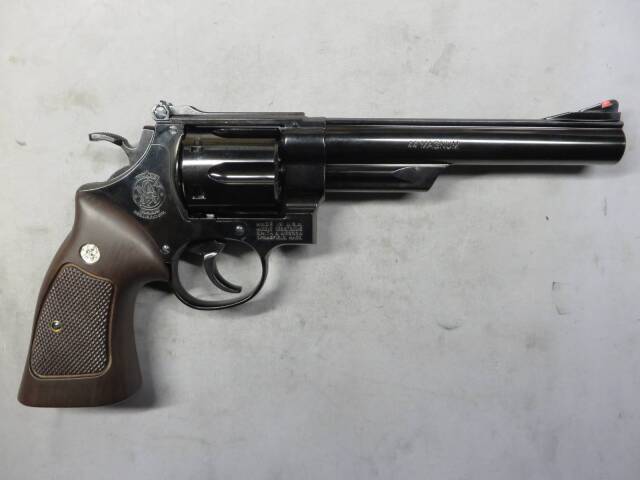 【マルシン】S&W M29 6.5in Wディープブラックプラグリップ リアルXカートリッジ