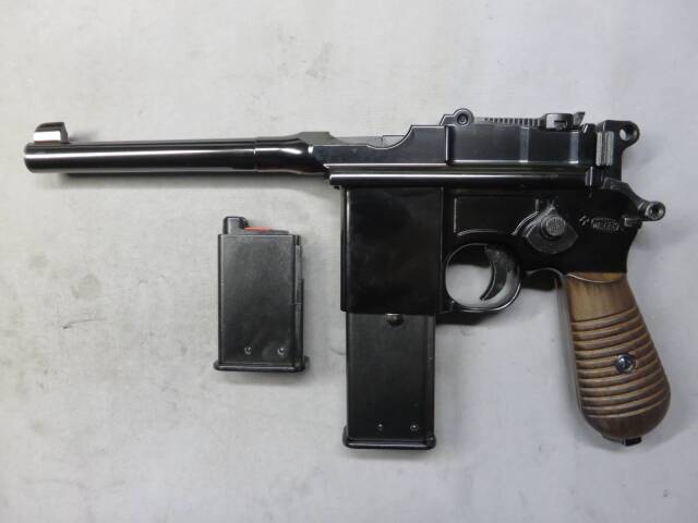 【マルシン】モーゼルM712 ノーマルバレル  Wディープブラック 6ｍｍBB ブローバック