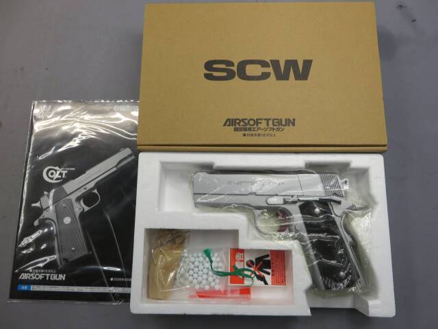 ウエスタンアームズ SCW SV INFINITY Tiki WA] SV インフィニティ Tiki オールブラック ガスブローバック
