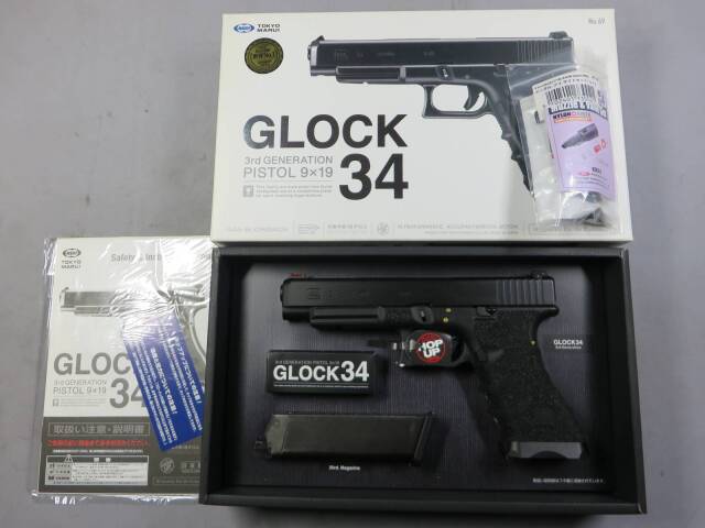【東京マルイ】グロック34 3rdジェネレーション カスタム・ G34 Glock34
