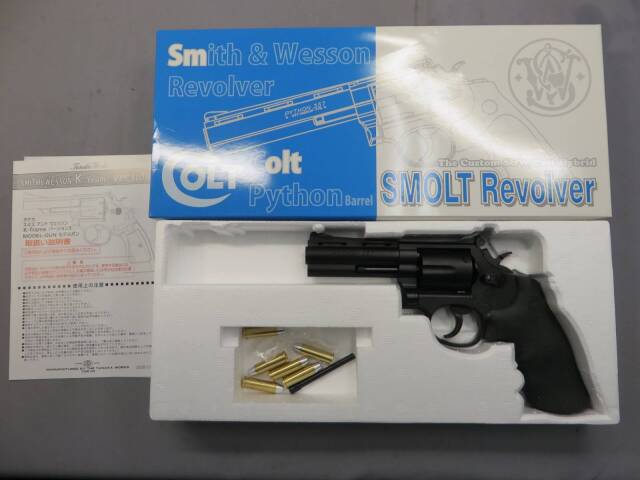 タナカ】SMOLT リボルバー 4in HW Ver.3 モデルガン