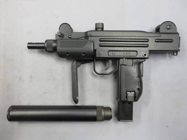 ウエスタンアームズ】ミニウージー mini UZI・サイレンサー・スリング