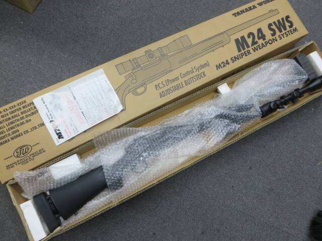 【タナカ】M24 SWS・スコープ・バイポッド　ガス・ボルトアクションライフル