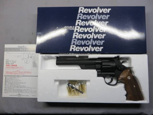 【タナカ】S&W　M29 6.5in カウンターボアード HW ダーティハリー +Weight ウォールナット グリップモデルガン